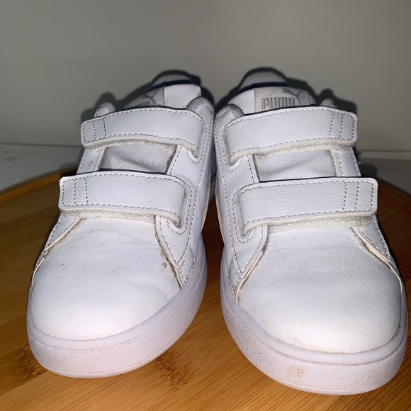 PUMA KIDS SMASH V2 LEATHER Sneakers - Picture 8 of 9